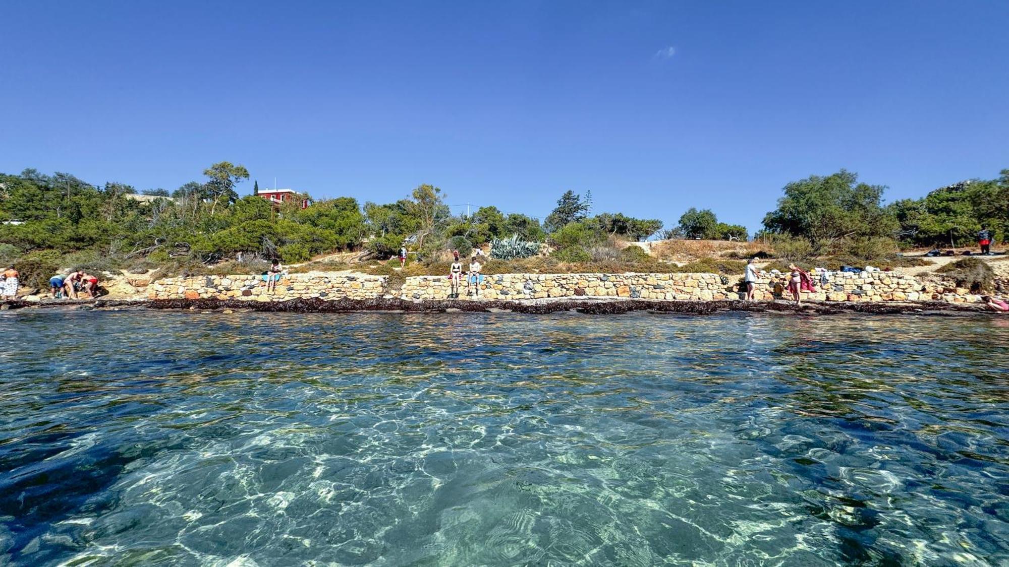 Appartement Vue Sur Mer Soul Family, Egine Aegina Eksteriør billede